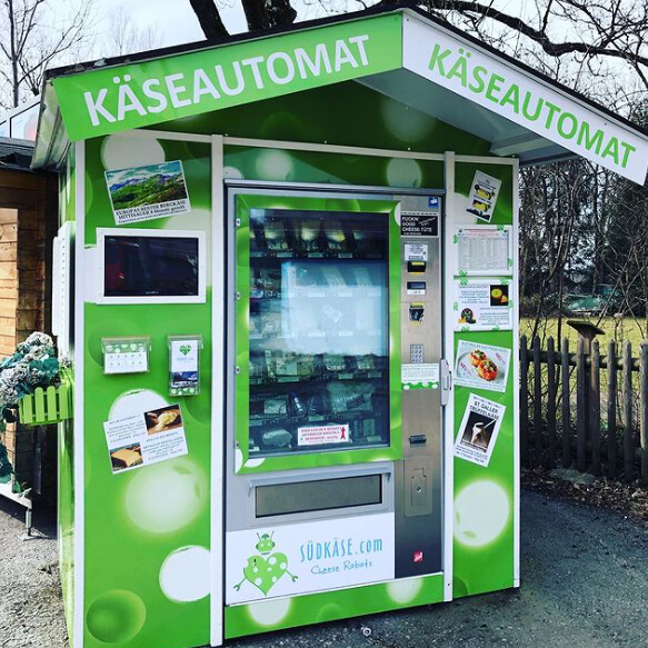 Verkaufsautomaten nur für Käse