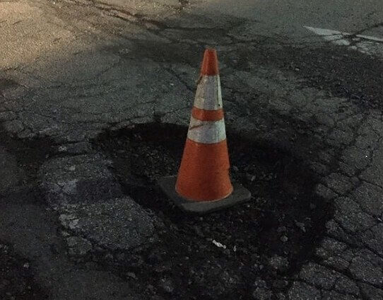 Straßen richtig reparieren