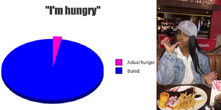 We Don't Even Know the Difference Between Bored and Hungry
