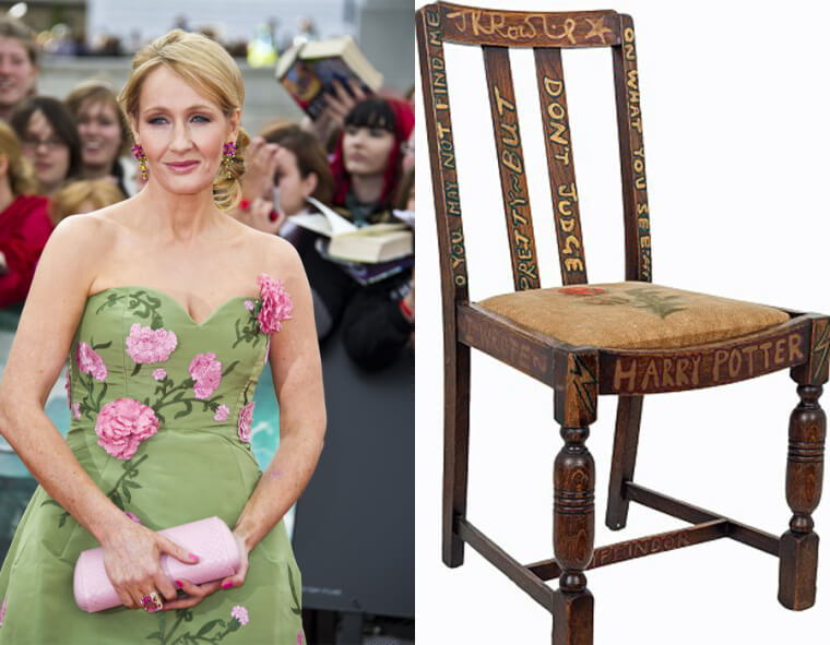 J.K. Rowling's Harry Potter Chair Will Inspire The Next Great Wizard Series