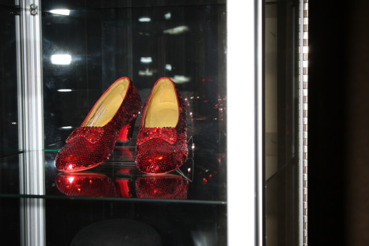 The Real Ruby Slippers Were The Most Valuable Piece Of Movie Memorabila