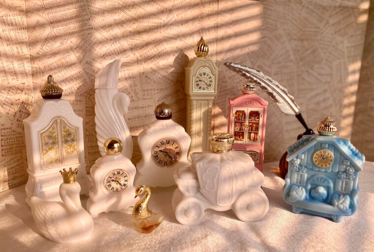 Glass Perfume Bottles and Avon Treasures