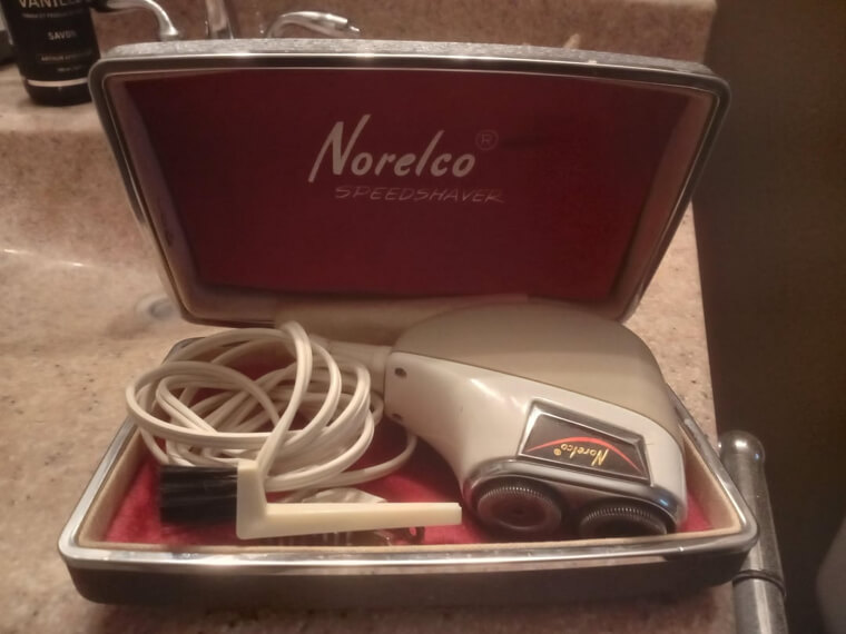 The Electric Razor on the Sink