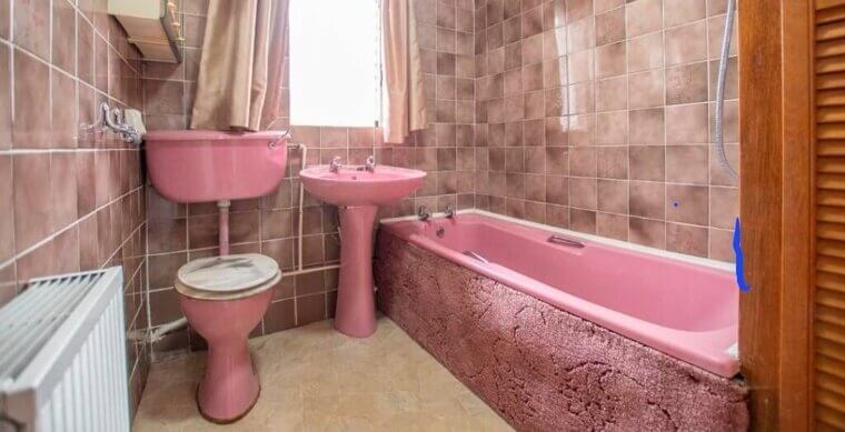 The Pink or Avocado Bathtub