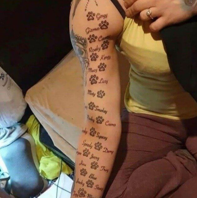 She Got a "Dead Cats Sleeve" and We Just Want to Know - What Has She Been Doing to These Cats?!