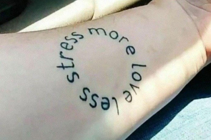 Love Less, Stress More