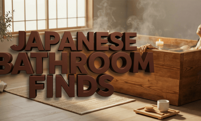 Japanese Bathroom Aesthetic Finds for a Spa Feel at Home