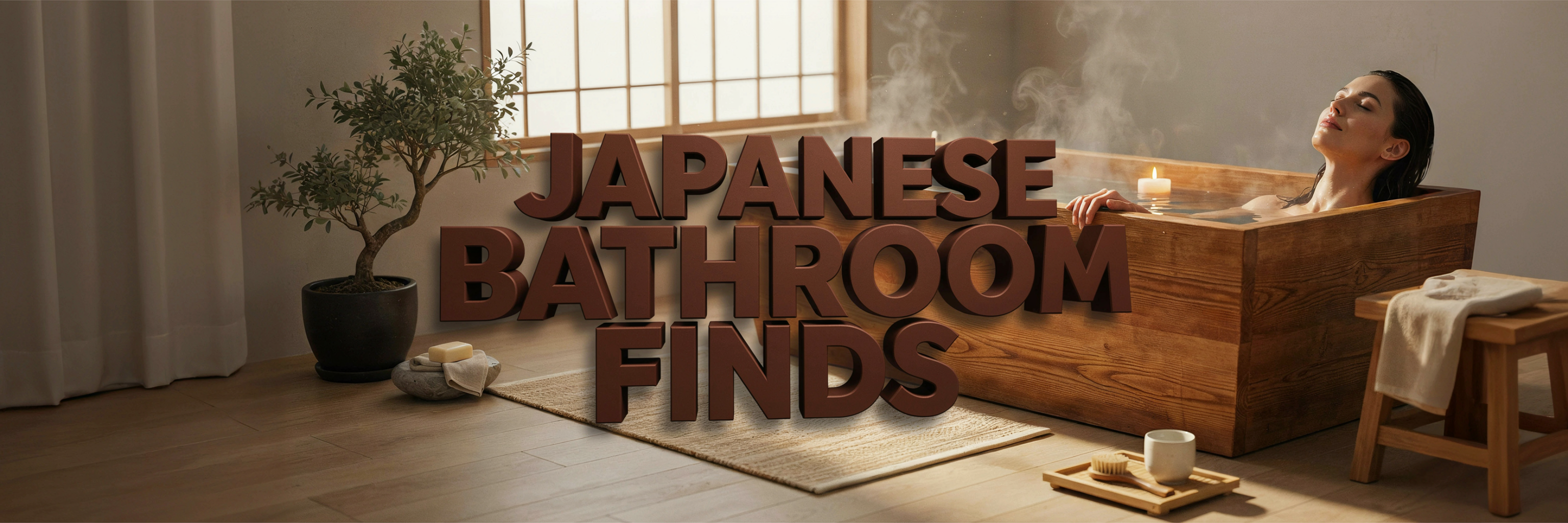 Japanese Bathroom Aesthetic Finds for a Spa Feel at Home