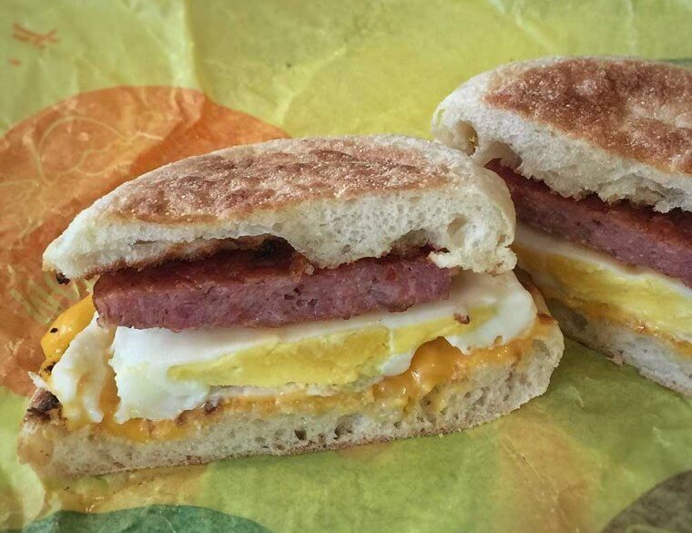 Portuguese Sausage McMuffin W/ Egg
