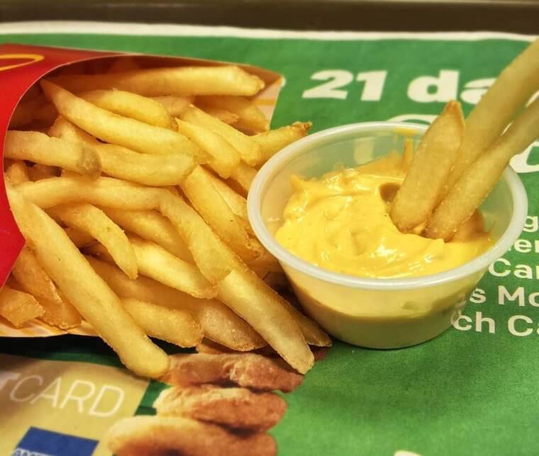 McDonalds Fries With Big Mac Sauce