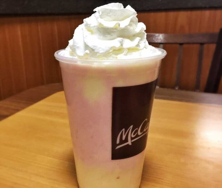The Strawberry Eggnog Shake