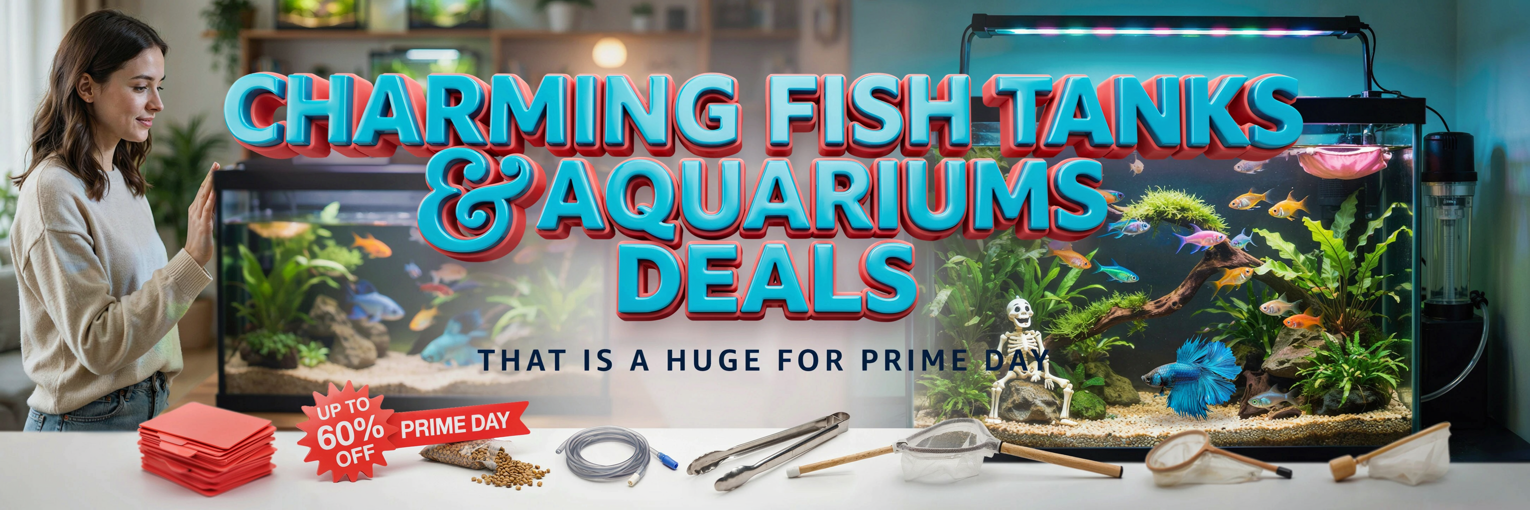 Favorites Deals on Fish Tanks & Aquariums for Prime Day