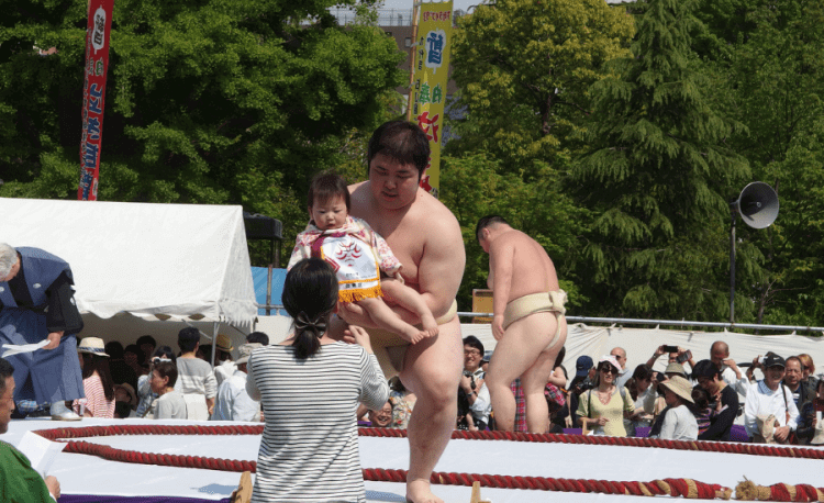 There Is A Thing Called "Crying Sumo" Contests