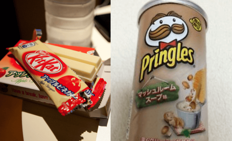 Bizarre Kit-Kat And Pringles Flavors