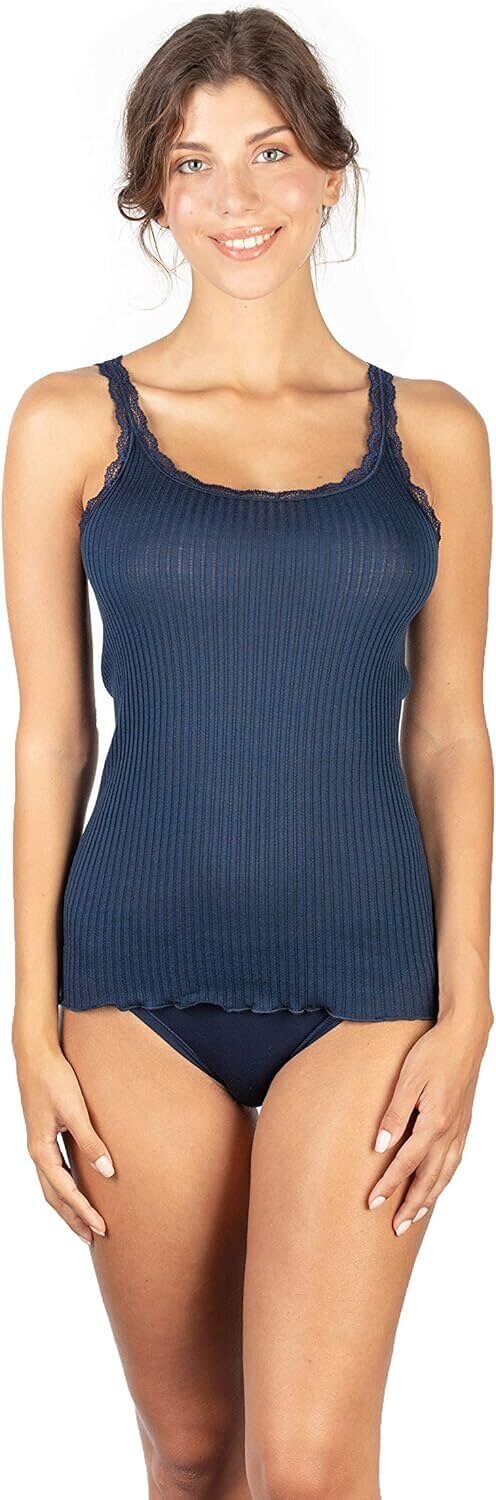 Merino Lace Camisole - Italian Craftsmanship & Style 