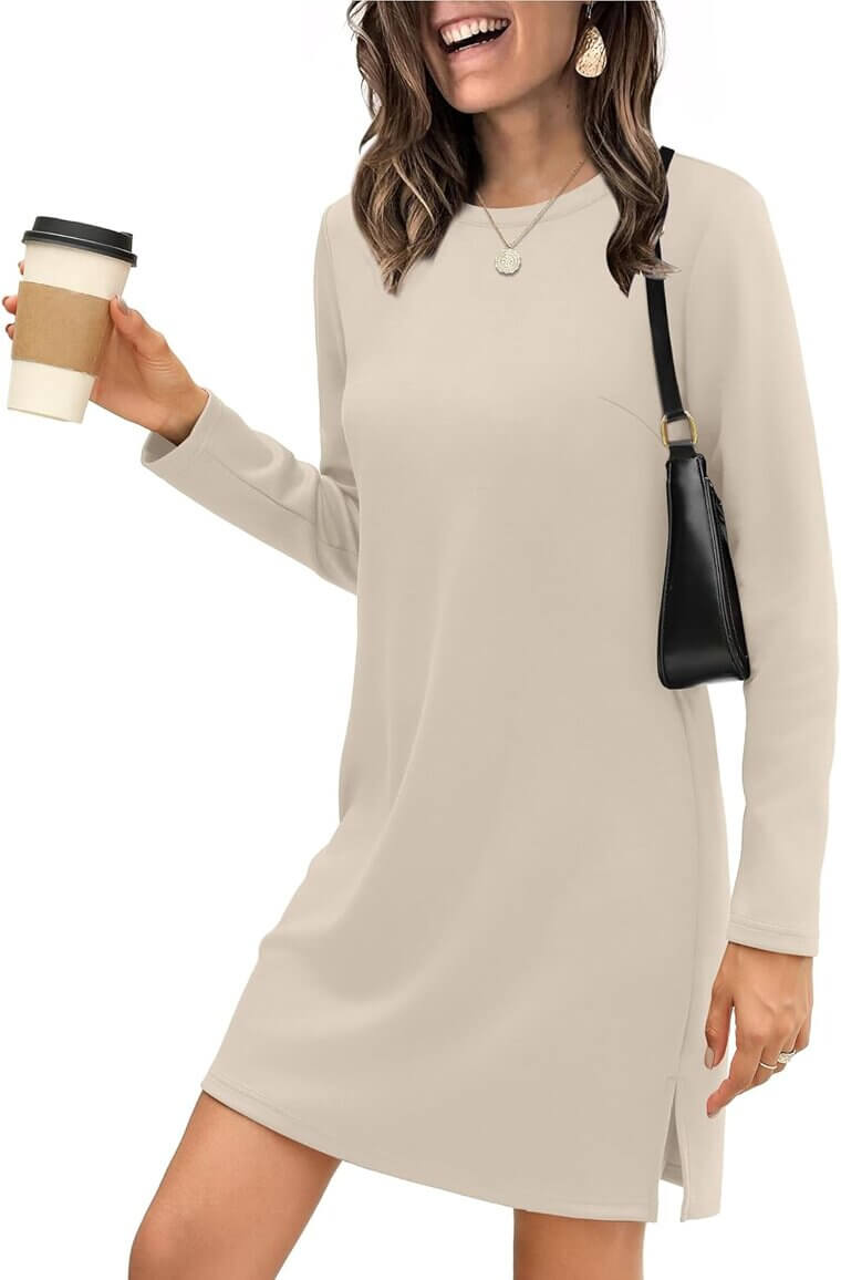 SAMPEEL Cozy Dress - Perfect Fall Fashion for Women - Now 40% Off!