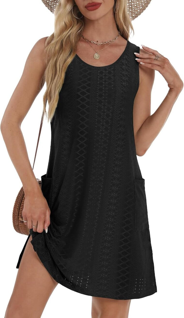 Summer Coverup Dresses - Breezy, Sleeveless, with Pockets - Now 31% Off!