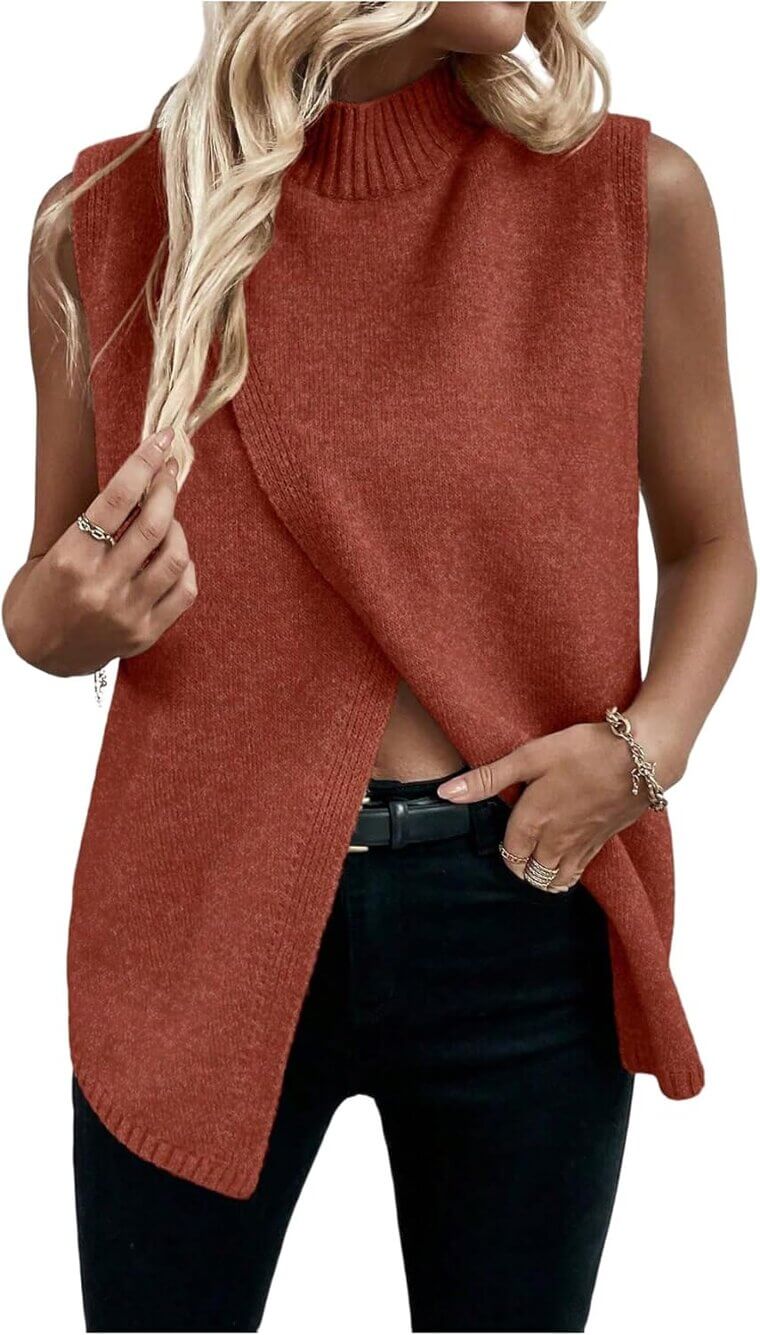 Verdusa Sweater Vest - Perfect for Spring Outings! 