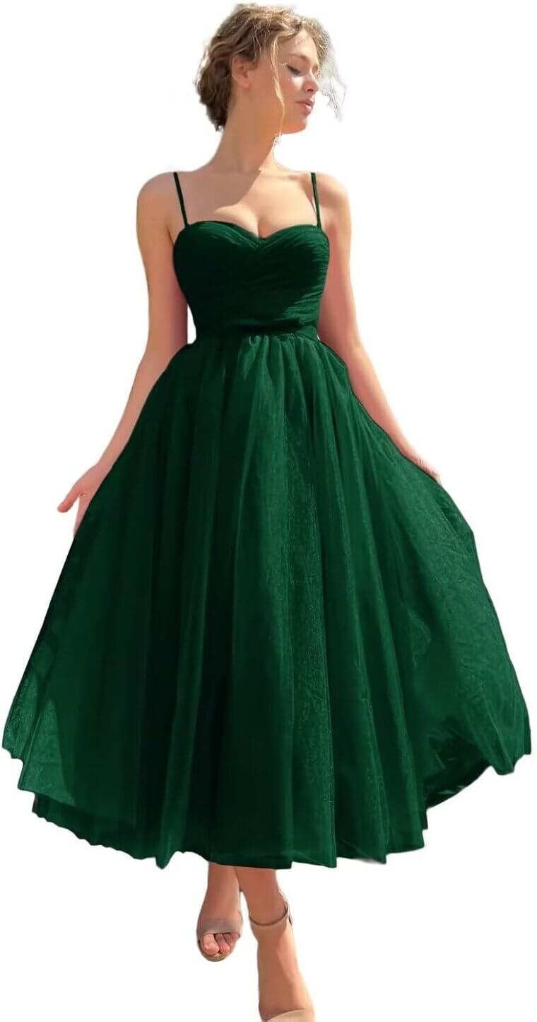 Basgute Tulle Prom Dress - Perfect for Teens & Women 
