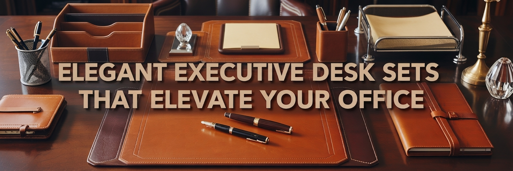 The Executive Desk Sets That Sell Out Before Gift Season