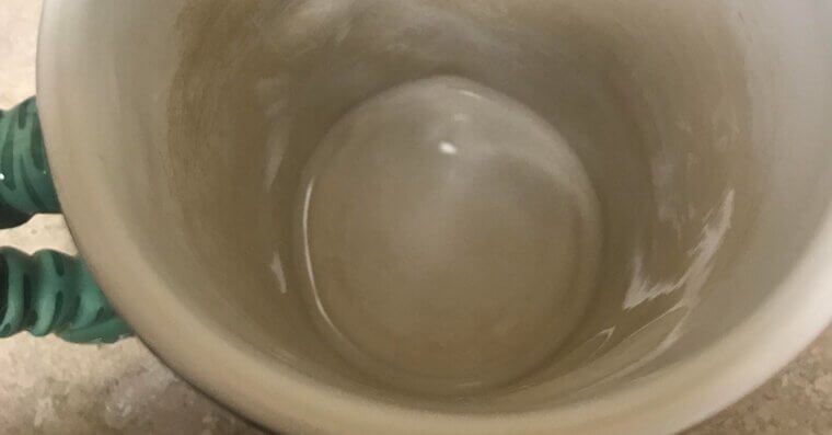 Salt for Coffee Stains in Mugs