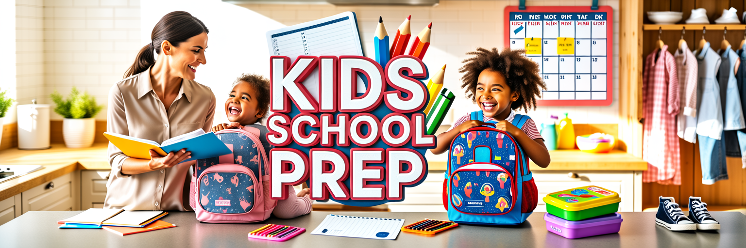 The Easy Way to Get Kids Ready for the New School Year