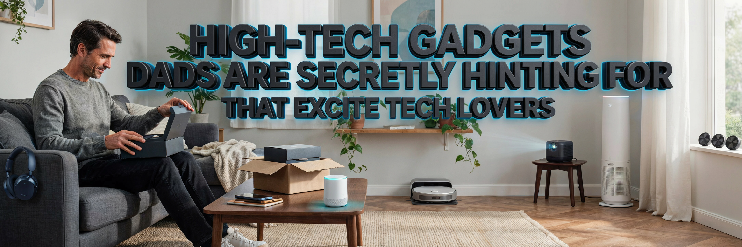 The High-Tech Gadgets Dads Are Secretly Hinting For