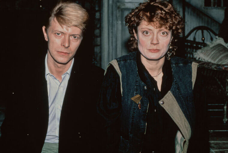 Susan Sarandon and David Bowie's Secret Romance in the 80s