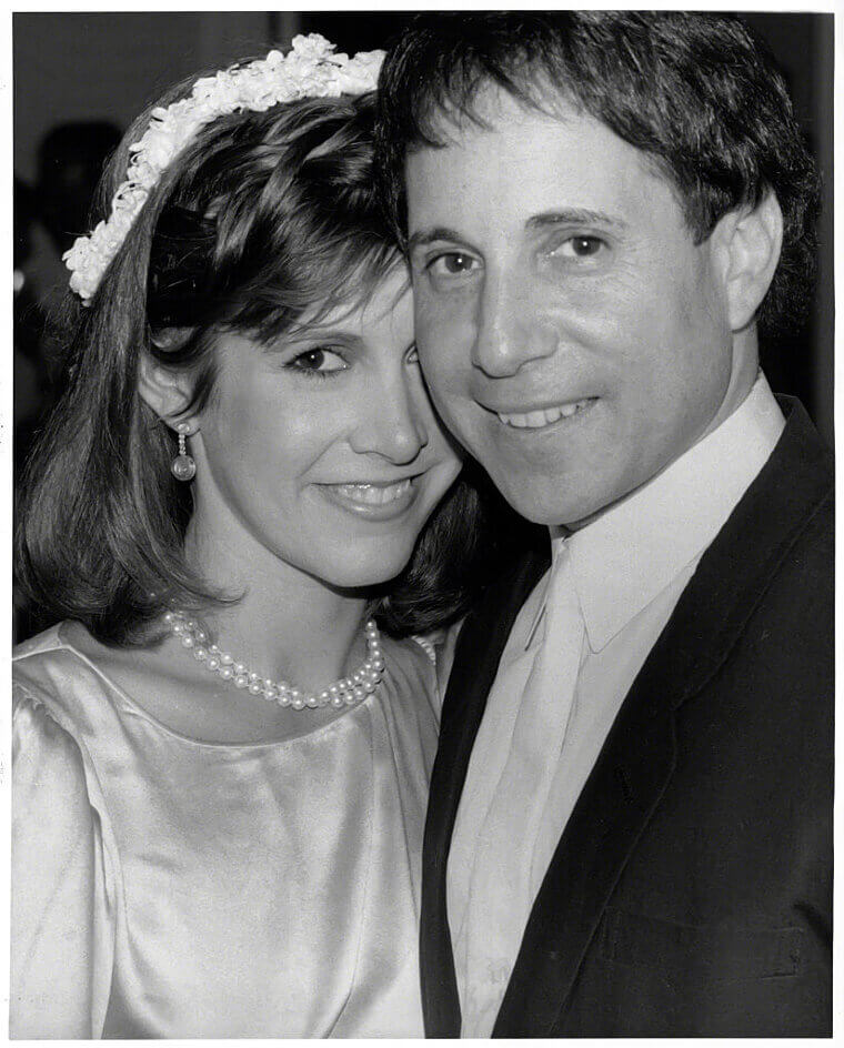 Carrie Fisher and Paul Simon - She Inspired Many of His Songs