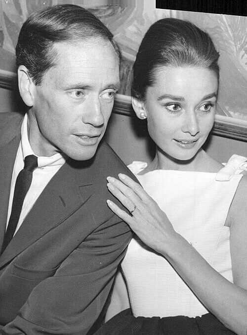 Audrey Hepburn and Mel Ferrer