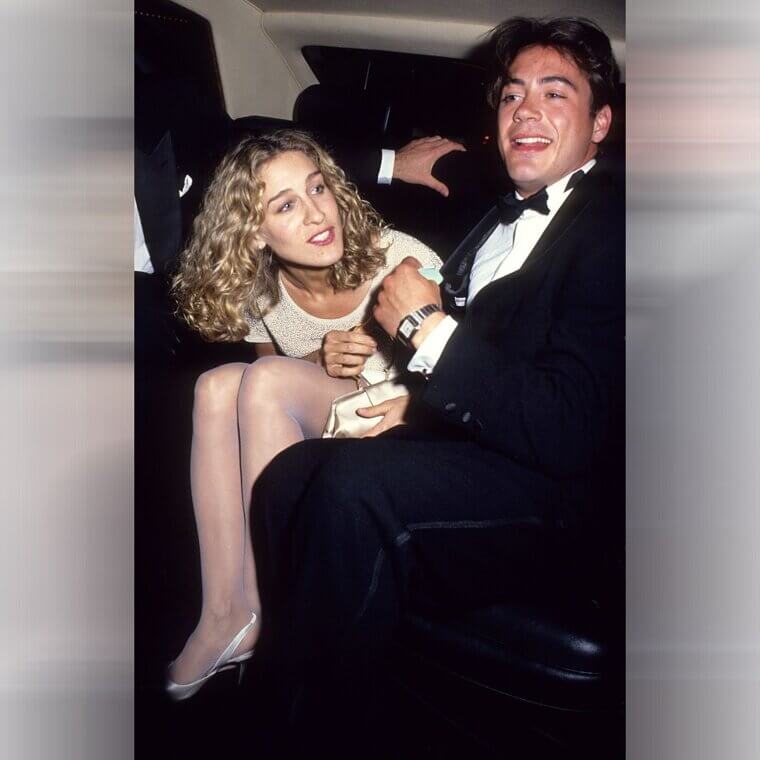 Sarah Jessica Parker and Robert Downey Jr.