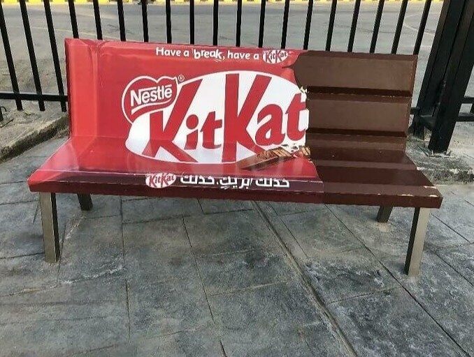 This KitKat Bench