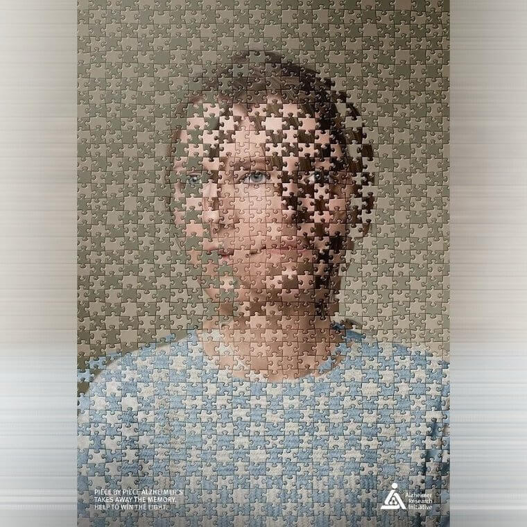 An Alzheimer's Puzzle Advertisement