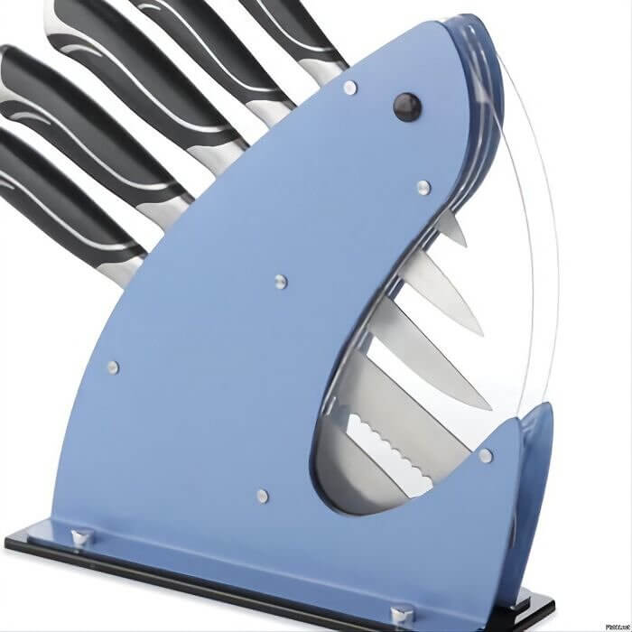 A Shark Knife Block