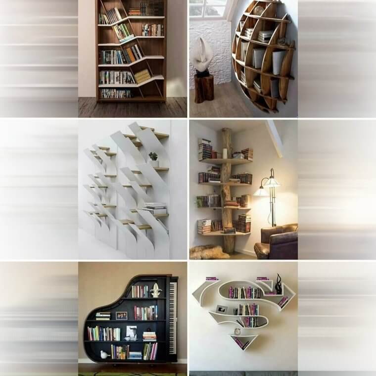 Sculptural Shelves Around the World