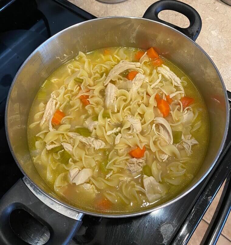Making Broth From Scraps