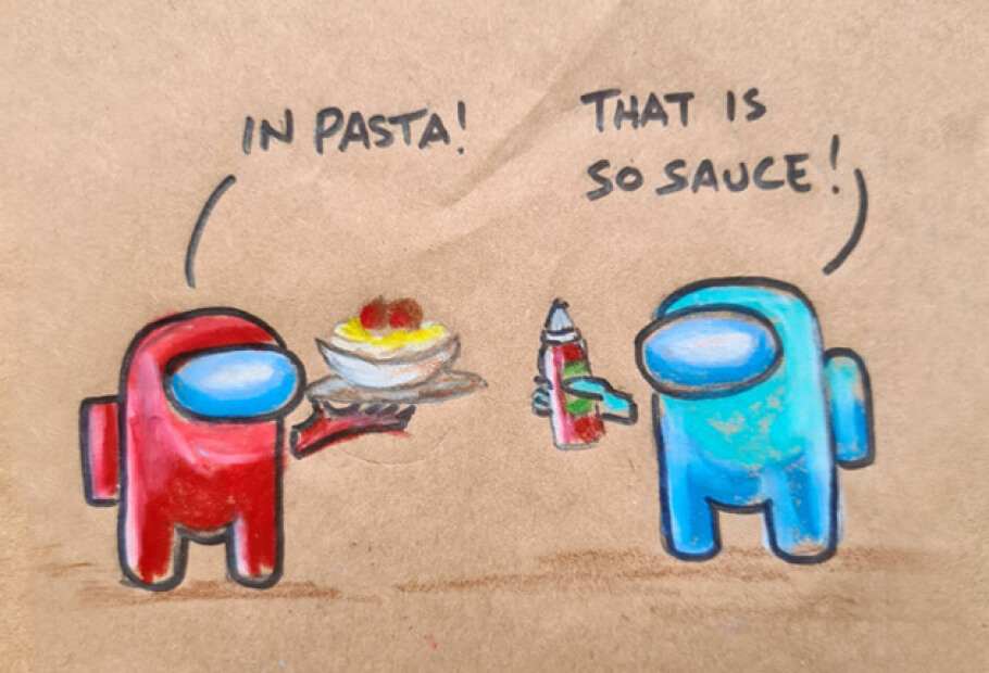 This Dad Is Making Lunch Bags Cool Again