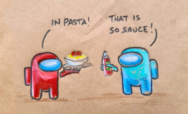 This Dad Is Making Lunch Bags Cool Again