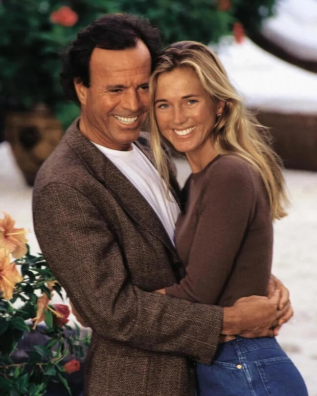 Julio Iglesias and Miranda Rijnsburger, 33 Years Together