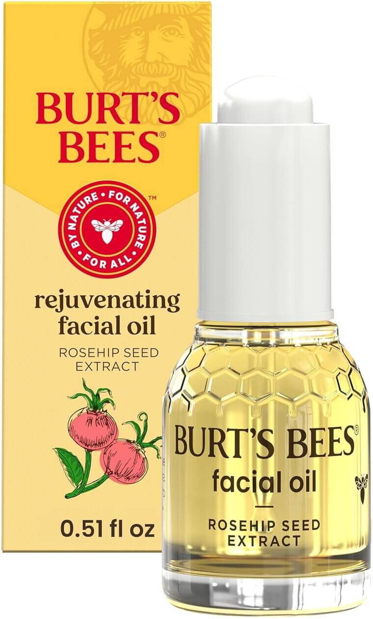 Burt's Bees Face Oil for Radiant Skin - Hydrate & Rejuvenate - Now 22% Off!