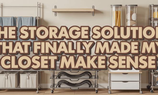 Your Best Picks: The Storage Solution That Finally Made My Closet Make Sense