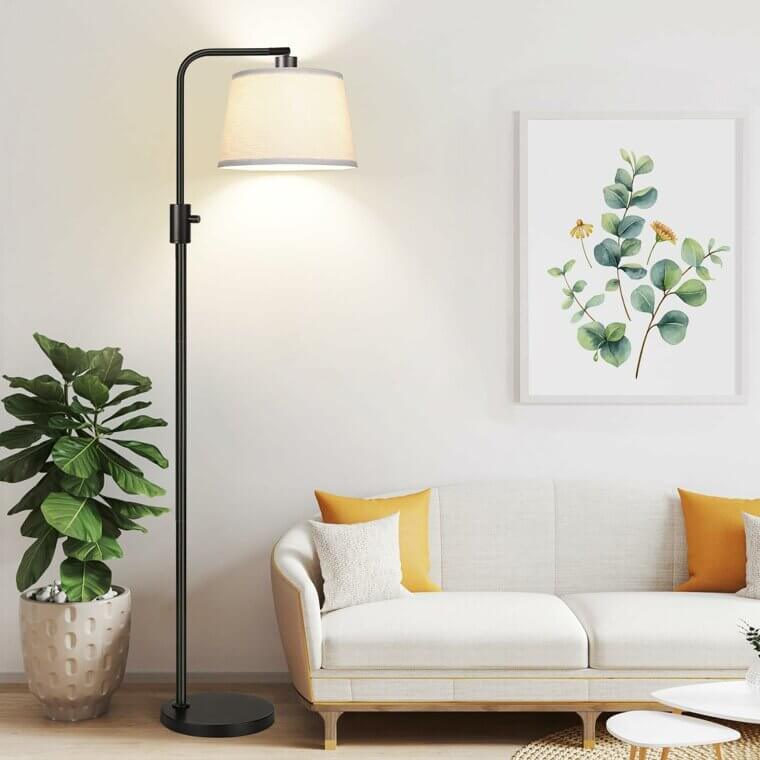 Illuminate Your Space with Dimmable Floor Lamp - Modern Elegance! Now 26% Off!