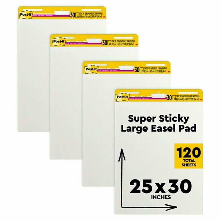 Boost Your Brainstorming With Post-It Super Sticky Easel Pad