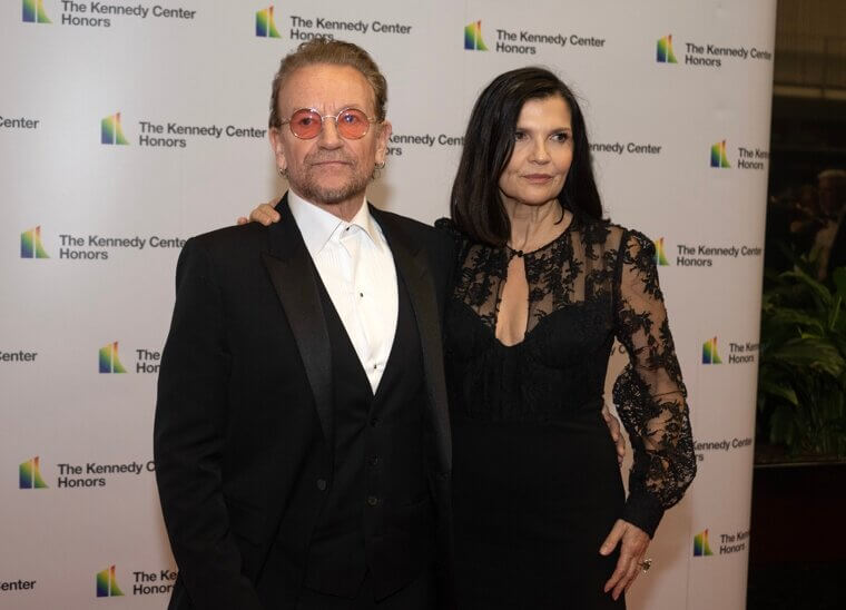 Bono and Ali Hewson (Together for 50 Years)