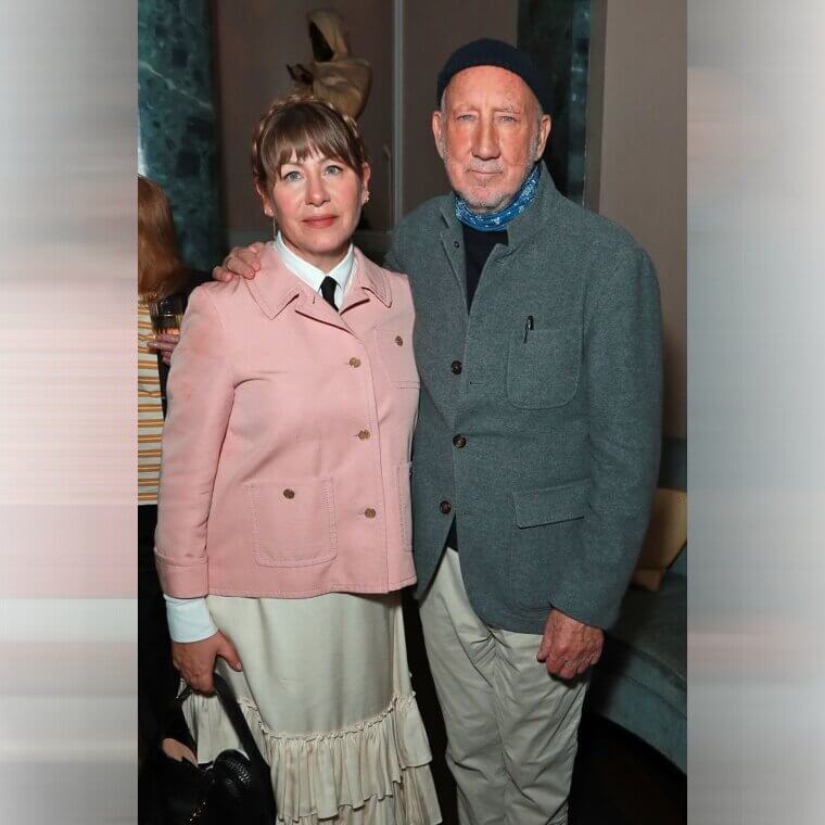 Pete Townshend and Rachel Fuller (Together for 30 Years)