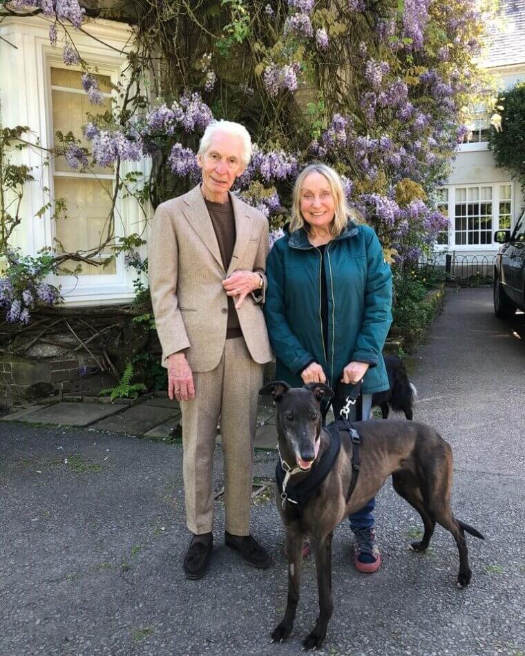 Charlie Watts and Shirley Ann Shepherd (Together for 60 Years)