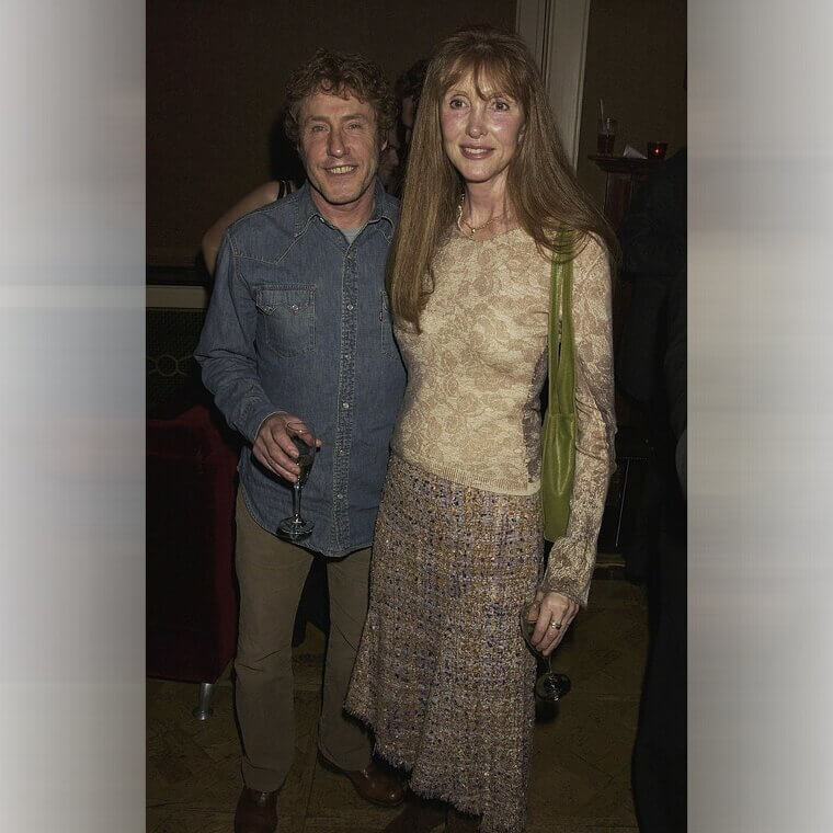 Roger Daltrey and Heather Taylor (Together for 55 Years)
