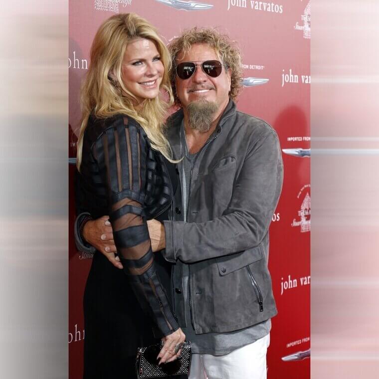 Sammy Hagar and Kari Karte (Together for 31 Years)