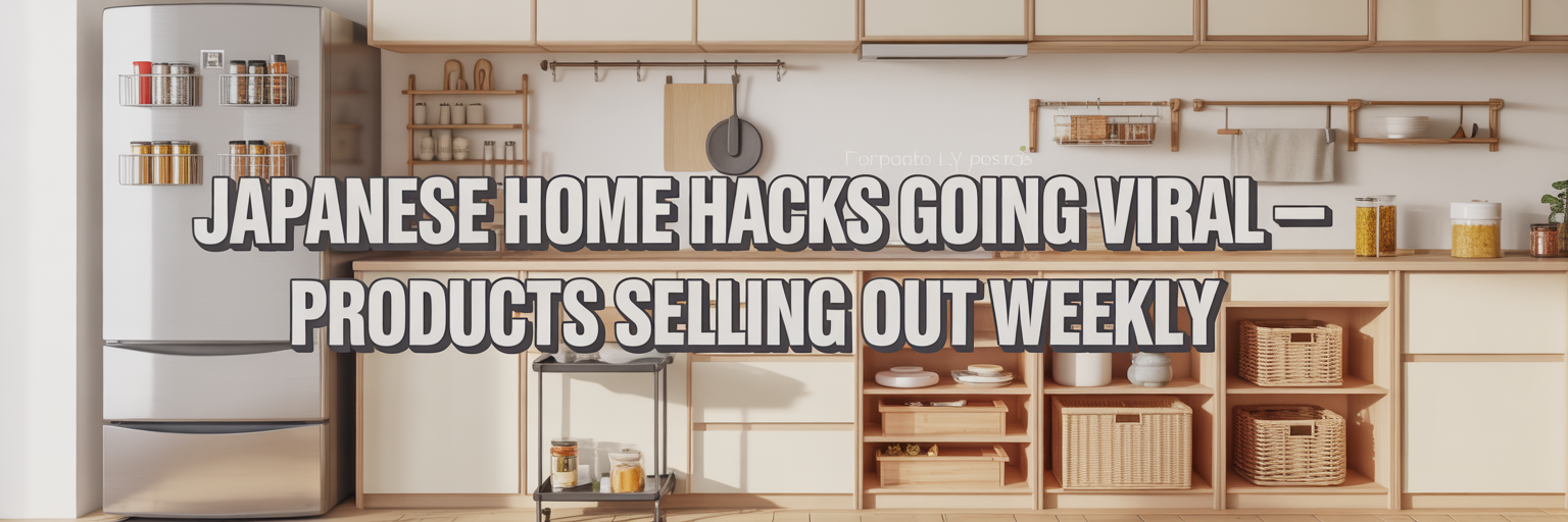 Japanese Home Hacks Going Viral — Products Selling Out Weekly
