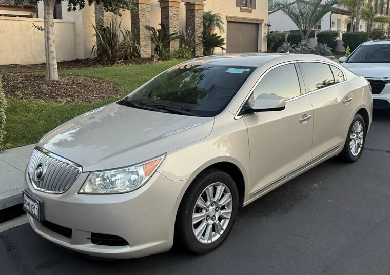 2010 Buick Lacrosse - $5,900.00